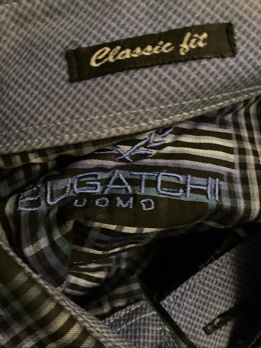 BUGATCHI BUTTON DOWN size large - Picture 3 of 3